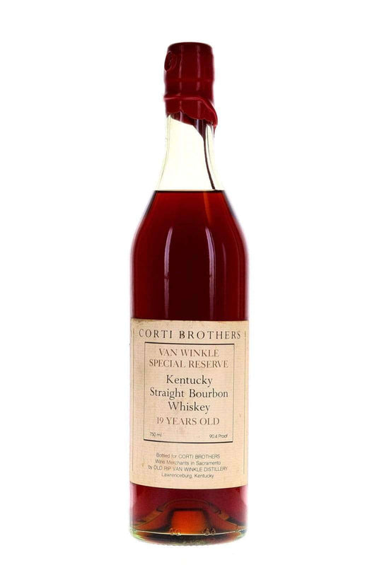Van Winkle Special Reserve Corti Brothers 19 Year Old Red Wax