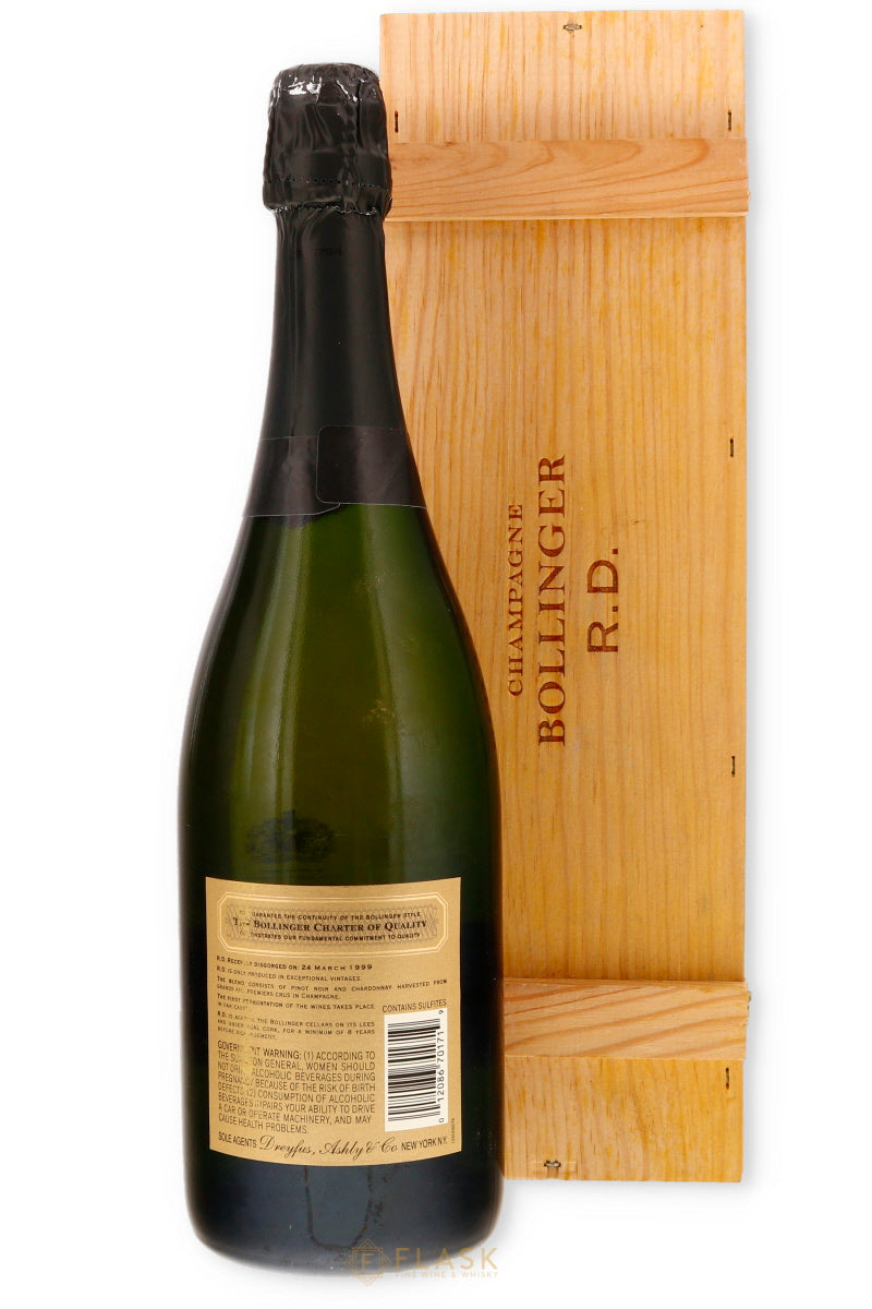 Bollinger RD Champagne Wood Box 1985