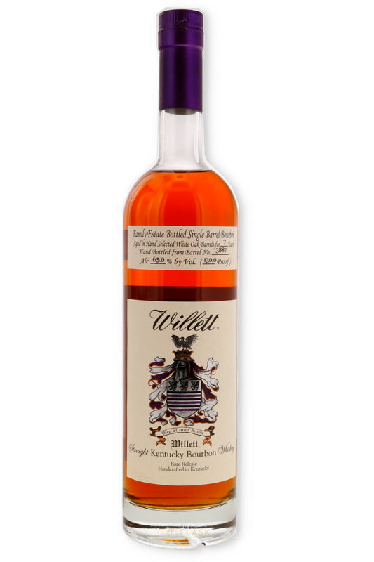 Willet Family Estate Bourbon 7 year Barrel No. 3887 Seven's Reckoning 130 proof